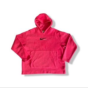 Nike Women’s Relaxed Hot Pink Hoodie Sweatshirt | Size XL
